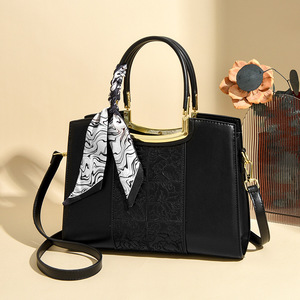 Fashion High Quality Beige PU Leather Luxury Women Handbags Shoulder <b>Bag</b> Crossbody Hand <b>Bags</b> for Women Ladies - Product Image 3