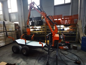 Grúa de Carga para Cosecha de Fruto de <span class=keywords><strong>Palma</strong></span> Montada en Tractor, Cosechadora de Fruto de Aceite de <span class=keywords><strong>Palma</strong></span> con Garra de Grúa de 4 Mandíbulas, Agarrador de Racimos de Fruta Fresca para Uso Agrícola - Product Image 3