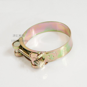 Collier de serrage Tsinhui 17-252 mm, galvanisé, robuste, pour industrie lourde - Product Image 3