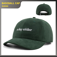 Nouvelle Tendance Casquette de Baseball en Daim Personnalisée avec Logo Brodé Plat Couleur Unie Qualité Supérieure 6 Panneaux Chapeau de Sport
