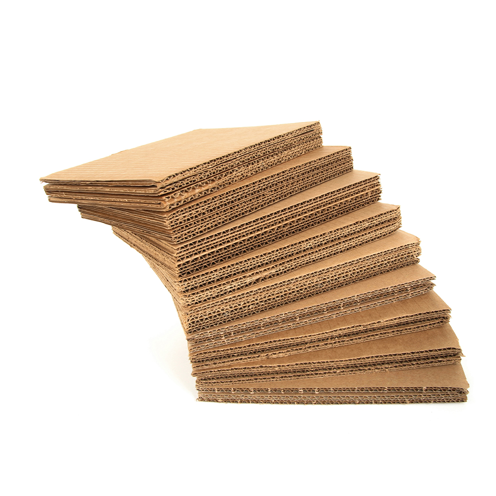 Corrugated Cardboard Sheets Recycled Honeycomb Board High Strength Transport Display Arts and Crafts Packaging Cardboard Board