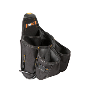 TOOL STACK - Conception confortable - Pochette à outils en cuir véritable pour électricien - Prix avantageux - Cuir de qualité supérieure - Sac à main en cuir fait main - Grand sac - Product Image 6