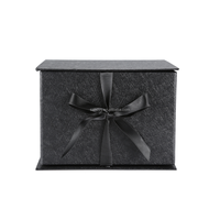Boîte cadeau magnétique personnalisable et durable avec impression dorée et offset, en carton, pour mariage et bijoux