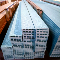 Revêtement de sol pour piscine extérieure imperméable en bois composite plastique WPC creux
