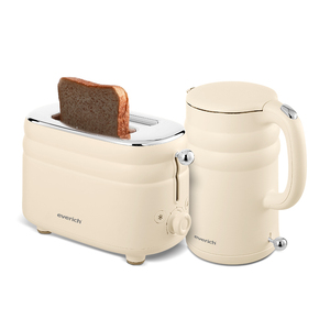 <span class=keywords><strong>Bouilloire</strong></span> électrique en acier inoxydable crème mate 1.5L 1500W chauffe-thé eau bouillante arrêt automatique et protection contre l'ébullition et le séchage - Product Image 3