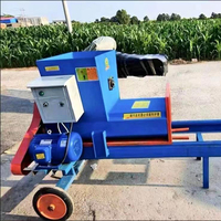Machine d'emballage d'ensilage mini-ferme Machine d'emballage d'ensilage de maïs Machine d'emballage d'aliments pour animaux
