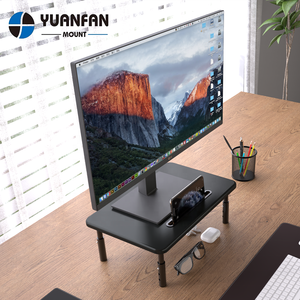 MST003M Support de moniteur pour écran d'ordinateur Imprimante pour ordinateur portable Support pour ordinateur portable Étagère de bureau Organisateur de bureau - Product Image 1