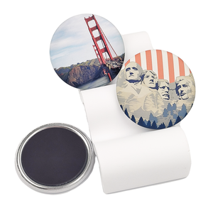 58mm 2.28in yuvarlak mıknatıs yapma makinesi malzemeleri DIY mıknatıslar için kapak arka Film mıknatıs - Product Image 1