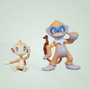 GK Pequeños Adornos Bidimensionales, Mono de Fuego, Grupo de Evolución, Animación, Modelo Hecho a Mano - Product Image 4