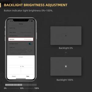 Interruptor de iluminación WiFi para el hogar Tuya Smart 4 Gang PC El interruptor de botón colabora con el asistente de <span class=keywords><strong>Google</strong></span> Alexa - Product Image 4