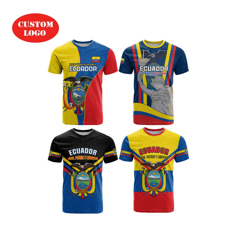 Venta al por mayor Ecuatoriano Camiseta Oversize Camiseta Hombre