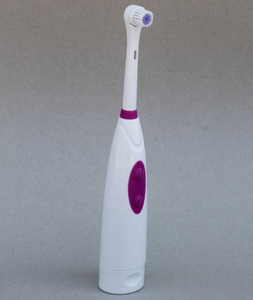 Poignée de niveau de <span class=keywords><strong>brosse</strong></span> à dents électrique pour adulte blanchiment, à tête rotative, à piles, IPX4 - Product Image 3
