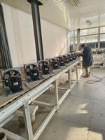 Compresseur de réfrigération 110v 60hz 1/2 hp 1hp, condenseur à air refroidi en cuivre, unité de condensation, serpentin d'évaporateur, pièces de réfrigérateur et de congélateur