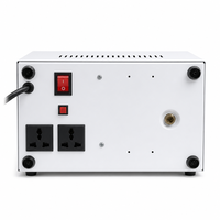Estabilizador de Voltaje Ultra Delgado para Montaje en Pared, 1KVA 1000W 220V Monofásico, Mini Regulador de CA para TV y Computadora