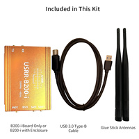 Radio cognitive B200-i USRP compatible B200 SDR AD9364 Spartan6 XC6SLX75 FPGA USB3.0 1T1R avec port GPSDO pour GNU Radio HDSDR