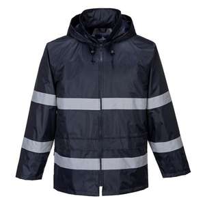 PORTWEST-F440NAR-Veste de pluie classique Iona bleu marine - Product Image 1