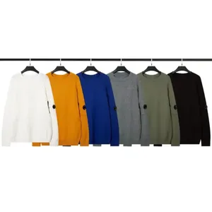 Sweat à capuche zippé pour homme, style décontracté, à manches longues, avec motif lunettes, haut de créateur de luxe - Product Image 3