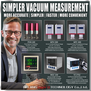 उच्च परिशुद्धता hwwgc150 वैक्यूम गेज नियंत्रक rs485 सेंसर दबाव गेज - Product Image 6