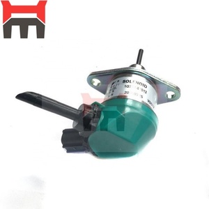 โซลินอยด์วาล์ว 12V รุ่น 1G722-60012 สำหรับเครื่องยนต์ D1503 V2203 V3300 V3307 โซลินอยด์หยุดเครื่องยนต์ - Product Image 1