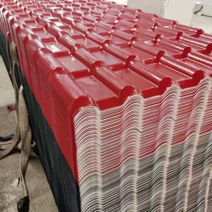 Tuiles de toiture en <span class=keywords><strong>PVC</strong></span> ASA durables, anti-corrosion, légères, matériaux de toiture, tuiles de toiture pour villa, entrepôt - Product Image 2