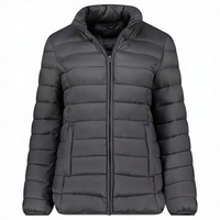 Blouson Bomber d'Hiver Personnalisé pour Homme, Brillant, Style Urbain, à Capuche, Col Montant, Réversible, Grande Taille, Noir, Doudoune d'Extérieur