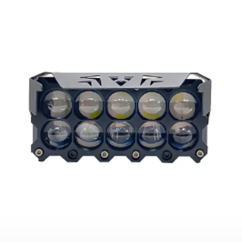 Aluminum Body 60w High Power High Low Beam Double Color Led Work Light Led Work Light Universal Motorcycle Headlights