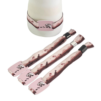 Nouvelle tendance en gros : Bracelet tissé à impression intégrale avec étiquette RFID en PVC rigide pour événements et installations, avec authentification facilitée