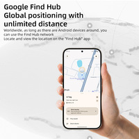 Localisateur GPS Google compatible Android/iOS pour animaux de compagnie, anti-perte, sans limite de distance, suivi global précis