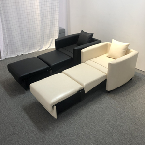 Fournisseur de canapé-<span class=keywords><strong>lit</strong></span> en Chine <span class=keywords><strong>Fauteuil</strong></span> en cuir Style simple Chaise d'accompagnement d'hôpital Canapé-<span class=keywords><strong>lit</strong></span> pliant Siège simple avec rangement - Product Image 4