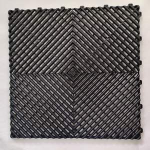 กระเบื้องพลาสติกปูพื้นแบบต่อกันเกรดเชิงพาณิชย์กันน้ำกันฝุ่นประกอบง่ายเหมาะสำหรับร้านซ่อมรถยนต์ - Product Image 2