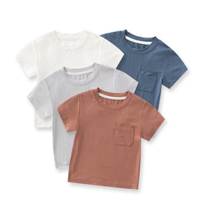 Bebek kısa kollu t Shirt ince yaz yarım kollu bebek yaz dış giyim bebekler için üst giysi - Product Image 1