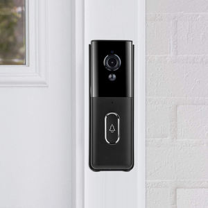 Sonnette vidéo intelligente Tuya Wifi IP 1080P haute définition avec interphone bidirectionnel pour maison connectée, compatible Google et Alexa - Product Image 2