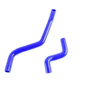 适用于丰田Starlet EP82 GLANZA GT的蓝色硅胶散热器软管套件涡轮硅胶冷却液软管