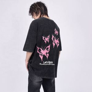 T-shirt personnalisé sérigraphié surdimensionné pour hommes 250gsm 100% coton tricoté - Product Image 2