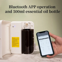 Diffuseur d'arômes mural 500 ml avec logo personnalisé, machine de marketing olfactif CVC commerciale avec application WIFI 4G pour huiles parfumées domestiques