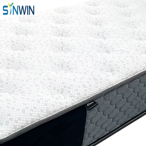 Colchón Híbrido Moderno y Resistente de Tamaño Individual con Espuma de Alta Densidad, Compresible, para Dormitorio Infantil, Escuela o Apartamento - Product Image 1