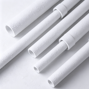 Tuyaux blancs en PVC-U certifiés, durables, hygiéniques et résistants à la corrosion pour l'évacuation des eaux usées domestiques, prix usine, pour la <span class=keywords><strong>plomberie</strong></span> intérieure - Product Image 6