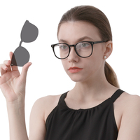 Zuoconchen-lunettes de soleil polarisées à clip, aimantées, pour unisexe, œil de chat, nouvelle collection