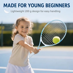 <span class=keywords><strong>Raquette</strong></span> de tennis en aluminium légère, tête lourde, <span class=keywords><strong>mini</strong></span> 21 pouces pour enfants de 4 à 6 ans - Product Image 6
