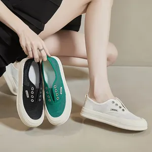 Phẳng bán buôn đi bộ Giày vải lưu hóa giày cổ vải hợp thời trang giày - Product Image 1