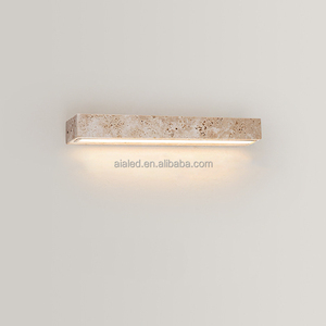 Applique murale en pierre de style moderne, LED SMD, pour salon, chambre à coucher, chevet, design de pièce - Product Image 1