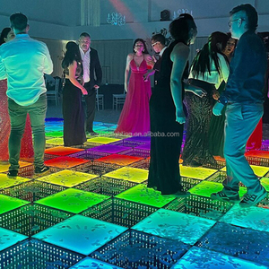 Pista de Baile Magnética Inalámbrica de Nuevo Diseño, Diodo Luminoso, Interactiva para Fiestas de Boda, Impermeable IP65, Blanco Cálido, 20W, Discoteca - Product Image 6