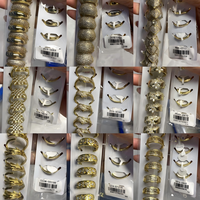 Bijoux pour femmes XUPING, vente en gros, bagues en pierres précieuses de luxe, plaqué or 14 carats, bagues tendance, bijoux à la mode pour femmes