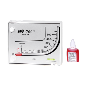 Manómetro Diferencial Negativo MC MC-700 ABS para Cuarto de Purificación en Acuicultura y Gallinero, Rango de 0-100 bar - Product Image 1
