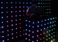 Écran vidéo LED 3 en 1 à contrôle par carte SD P18cm RGB