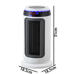 2025 New Design Desktop <b>Portable</b> PTC Heater Digital Temperature Display 24H Timer for Indoor Use Ventilation - Product Image 2