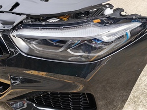 Gruppo completo paraurti anteriore per <span class=keywords><strong>BMW</strong></span> Serie 8 G14 <span class=keywords><strong>G15</strong></span> G16 Pre LCI M850i, con fari, griglia e radiatore. - Product Image 4