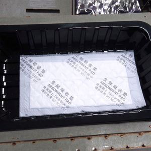 Almohadilla Absorbente Ecológica para Bandejas de Carne, para Pollo Congelado, Carne de Res, Mariscos, Pescado, Aves de Corral, para Uso Doméstico e Industrial en la Industria Alimentaria - Product Image 1