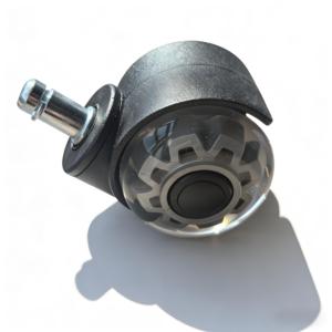 Ruote Girevoli per Sedia da Ufficio <span class=keywords><strong>Ling</strong></span> Ta 2 Pollici in Poliuretano Trasparente 50mm, Rotazione a 360 Gradi, Altezza Regolabile, Capacità di Carico <40kg - Product Image 2