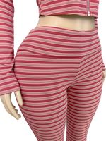 Ensemble de shorts deux pièces imprimés à rayures colorées pour femmes, tenues à capuche courtes, nouvelle collection 2027